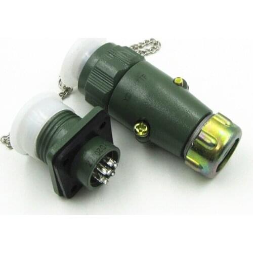 HAOGNCN YD32 10 Core Waterproof Aviation Plug Socket Round Connector YD32K10TP