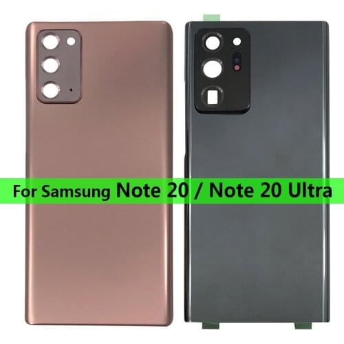 New Back Rear Cover For Samsung Galaxy Note 20 / Note 20 Ultra Battery Door Housing Battery Back Cover With Lens