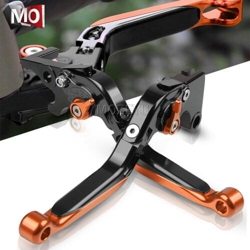 For 690 SM SMC 690SM 2007-2008 690SMC 2008-2013 Motorcycle Accessories CNC Adjustable Folding Extendable Brake Clutch Levers