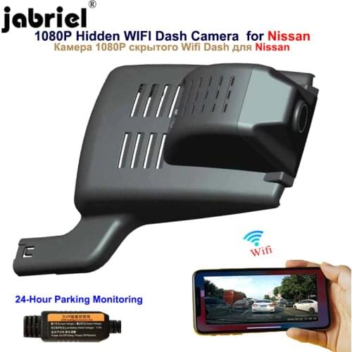 Jabriel 1080P Hidden Wifi Dash camera car dvr for Nissan Bluebird Sentra Sylphy Tiida Juke Altima Qashqai 350z pathfinder titan