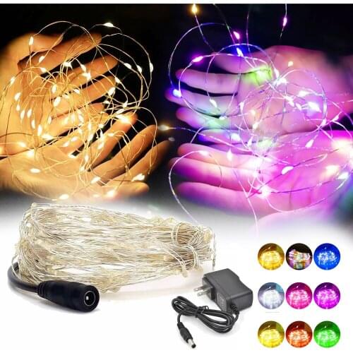 LED String Fairy Lights Mini DC12V 5M-10M Christmas Decorations For Home Urlaub Wedding Party Garden Adornos De Navidad Decor
