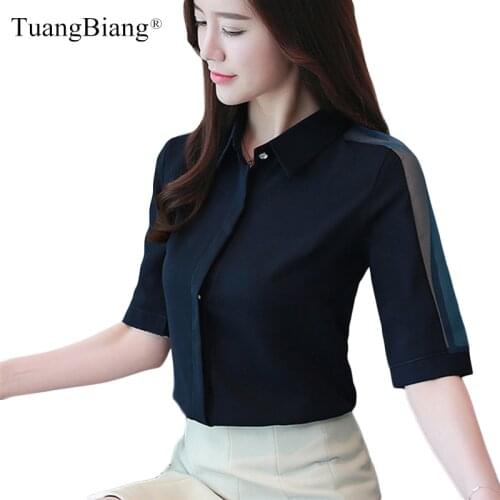 TuangBiang Short Sleeve Shirts For Women