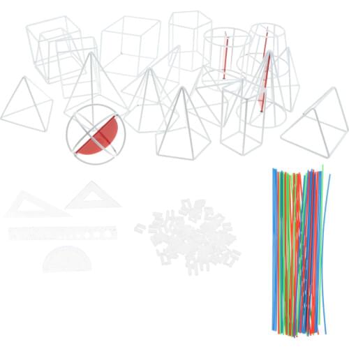 3D Geometric Model High School Math Geometry Visual Teaching Aids Student Learning Props