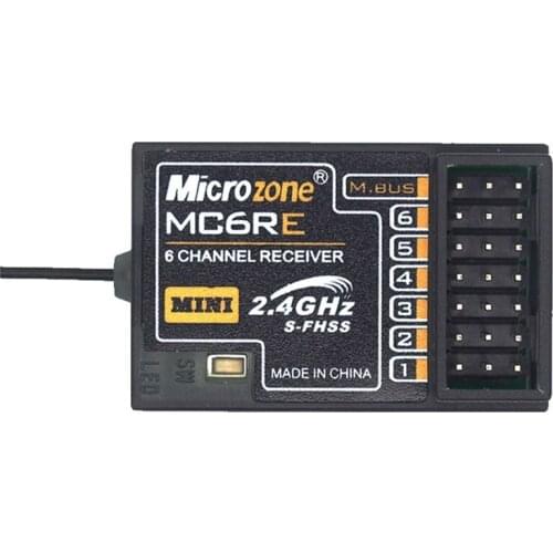 6-Channel 2.4GHz MC6RE Receiver Model Radio Controller System For MC6C/E7/MC7/MC8B/MC10 Remote Control Receiver
