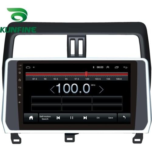 Android 10.0 Octa Core Car DVD GPS Navigation Player Deckless Car Stereo For Toyota Prado 2018-2020 Radio Headunit