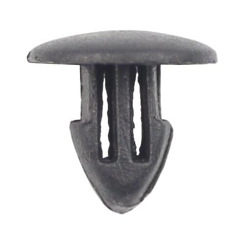 100Pcs Car Sealing Strips Clips 4mm Hole Rivets Plastic Weatherstrip Universal Auto Retaining Fastener