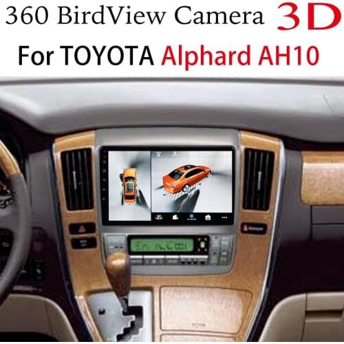 For TOYOTA Alphard AH10 2002~2008 Car Multimedia GPS Audio Radio Navigation NAVI Player Built-in CarPlay 360 BirdView 3D
