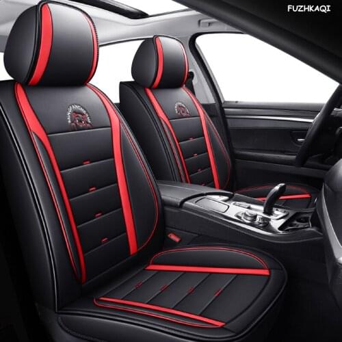 FUZHKAQI leather car seat cover For Chevrolet CRUZE AVEO CAPTIVA Cobalt Malibu lacetti car accessories