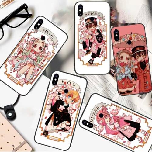 Toilet bound hanako kun Phone Case For Xiaomi Redmi 7 8 9t a3 9se k20 mi8 max3 lite 9 note 9s 10 pro