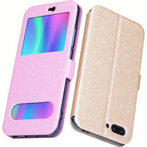 View Window Flip Case for Huawei Honor 10 Lite Funda RVL-AL09 Magnet Stand Cover for Honor 10 Phone Bag Cases