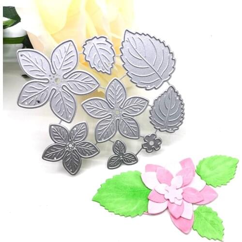 Julyarts Cutting Dies Flowers Stencils for DIY Scrapbooking Decor Card Making Crafts Supplies Handmade