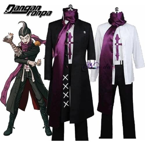 Super Dangan Ronpa 2 Danganronpa Gundam Tanaka Cosplay Costume Anime Cosplay Full Set Party Halloween Costume For Men Women