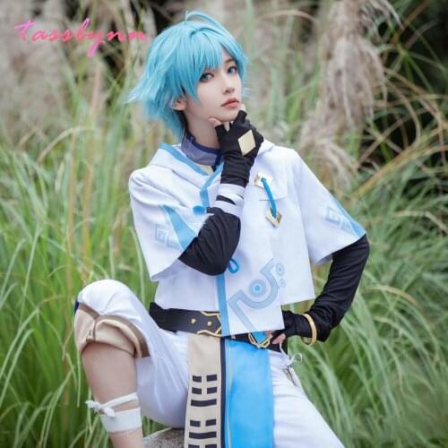 Game Genshin Impact Cosplay Chongyun Cosplay Costume Game Genshin Impact Chong Yun Costume Party Halloween Costume