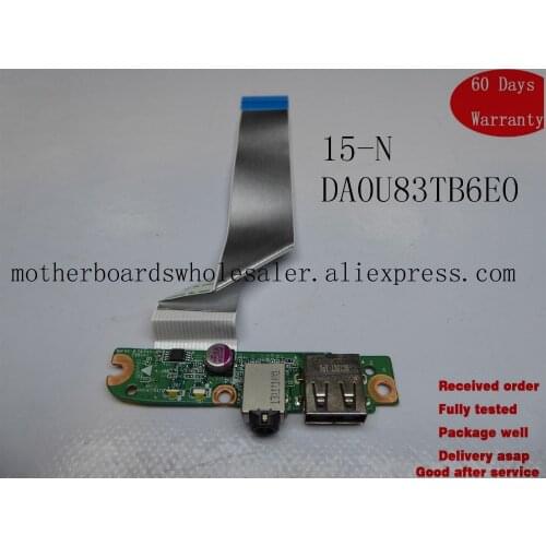 Original board For HP 15-N Series Audio USB Board DA0U83TB6E0 Tested
