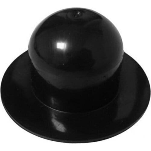 Black Excellent Swimming Pool Hole Plug Supplies Rubber Strainer Hole Plug No Odor for Home