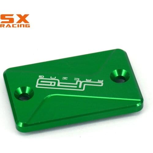 Motorcycle Front Brake Reservoir Cap Cover For KAWASAKI KSR 50 80 110 KDX 125 220 250 KLX 125 250 300 450 D-Tracker KFX 450R 700