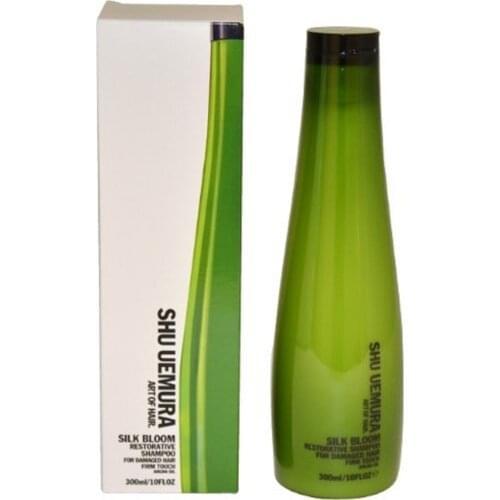SHU UEMURA SILK BLOOM shampoo unisex, daily use shampoo for damaged hair care and repair