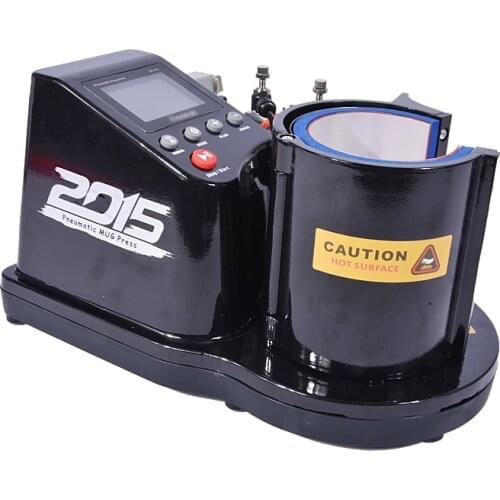 Mug Thermal Transfer Machine Coffee Magic Mug Cup Printing ST110 Pneumatic Sublimation Vacuum Automatic Heat Press Machine