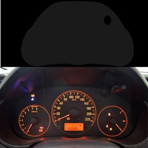 TOMMIA For Honda City 15-18 Screen Protector HD 4H Dashboard Protection Film Anti-scratches Car Sticker