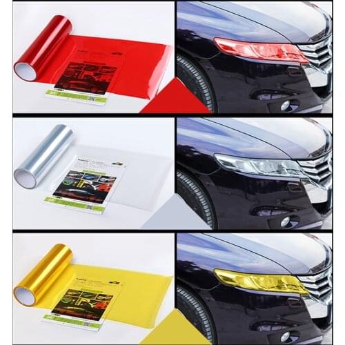 30*60cm Car Headlight Taillight Film Wateproof Protective Lamp Sticker Car Body Fog Light Rear Lamp Film for all Car Styling