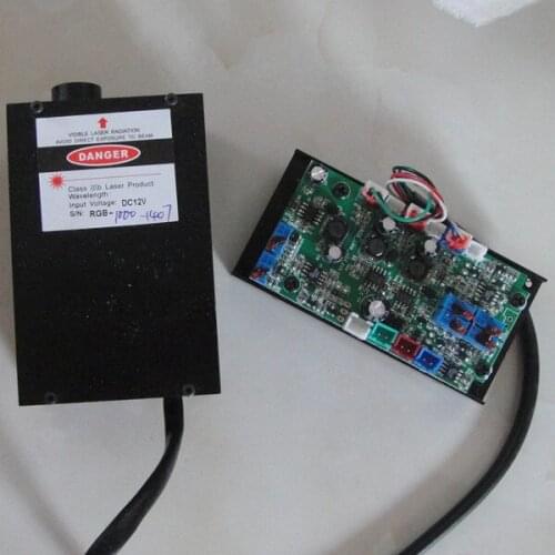 High power 2W RGB laser module Analog modulation /white laser light 2W/Stage light 2W RGB full color laser