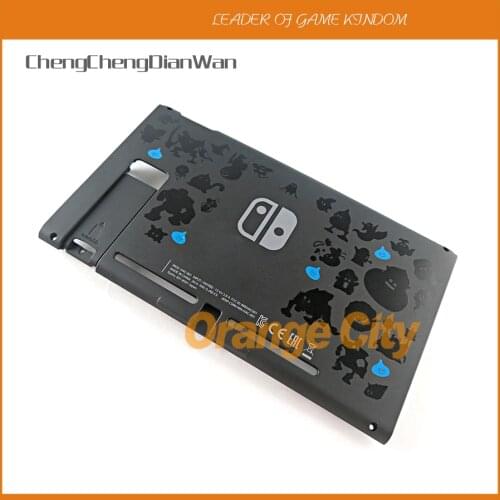 30pcs Back Bottom Faceplate for Nintendo Switch NS Console Shell Housing Case Cover Plate Replacement Parts