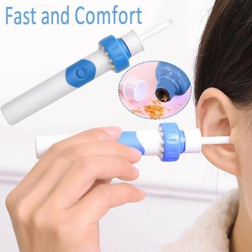 1Pcs Ear Cleaner Easy Earwax Removal Soft Cleaner Ears Safety Ear Clean Removal Painless Tool Prevent Wax Swab Ear-Pick E4Q8