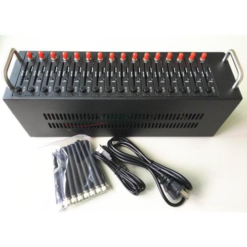 2g gsm modem voice call Bulk sms modem 16 port multi sim modem