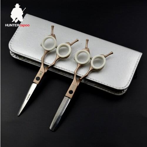 30% off 6 inch HT9170 Stainless Steel Hair Cutting Scissors Set Barber Scissor Thinning Shears Kit For Haircut Trimmer Pet Shear