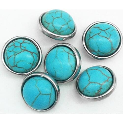 Stone Snap Button For 12mm snap jewelry Oem, Odm TS008