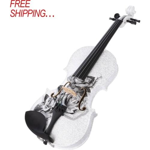 Kinglos Professional arts visual musical instrument strings rosin case high level acoustic violin