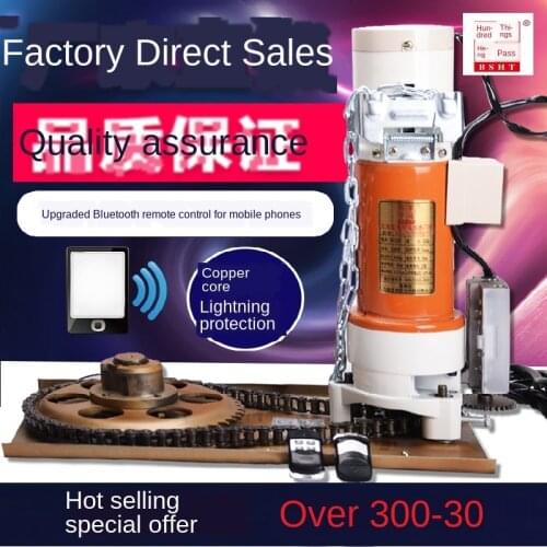 Roller shutter door gate motor full set of remote control automatic garage door opener electric door opener universal