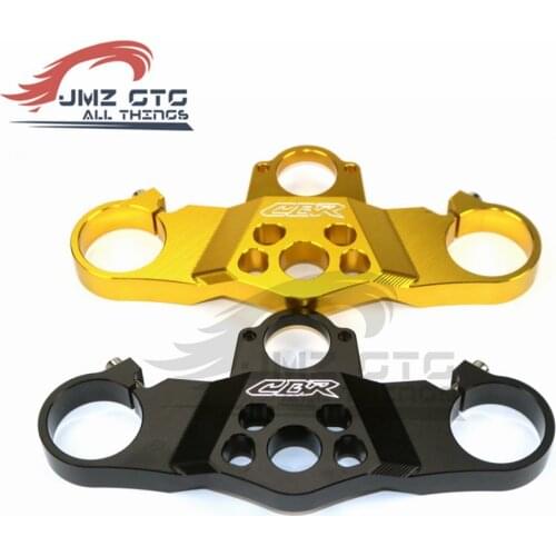 Motorcycle Front Fork Lowering Triple Tree Front End Upper Top Clamp For Honda CBR600RR 2005-2006