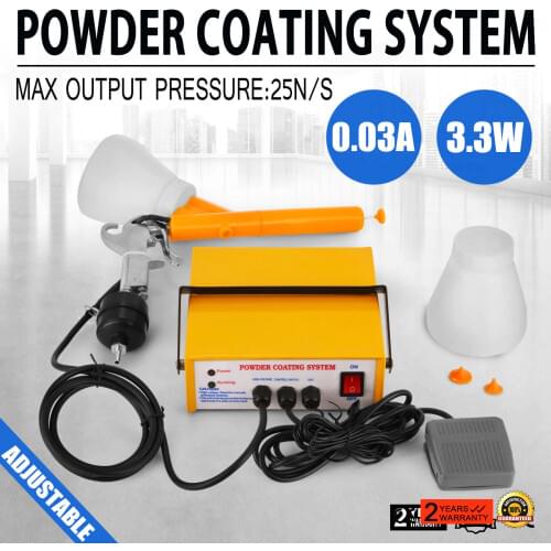 PC03-5 Powder Coating Powder Coating 3.3W 10-15 PSI Dry Air 5CFM 220V