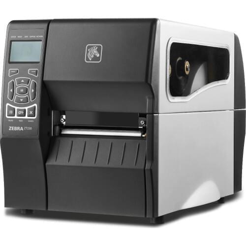 Original Brand New ZEBRA ZT230 Desktop Thermal Transfer and Direct Thermal Modes Barcode Printer 203dpi Barcode Printer
