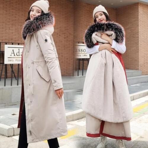 2020 New Arrival Cotton Padded Down Jacket Slim Long Winter Jacket for Women Thicken Ladies Coat Warm Women Parkas Plus Velvet