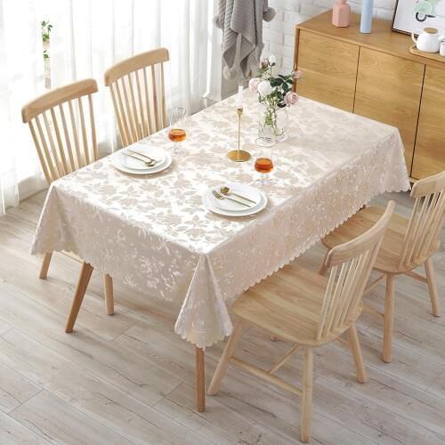 PVC Waterproof Tablecloths Plant Pastoral Table Cloth Background Cloth Plastic Table Cloth Home Decor Manteles Toalha De Mesa