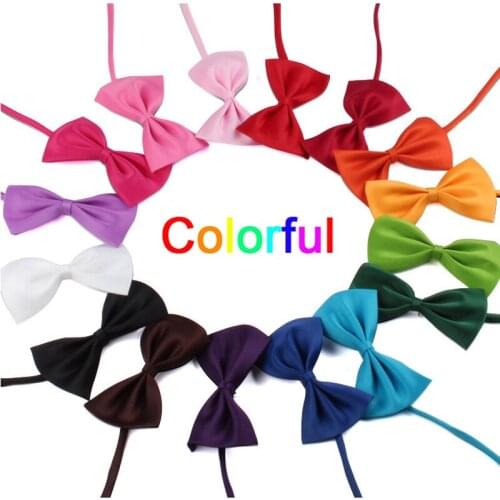 Mix Colors 50pcs/lot Adjustable Pet Cat Dog Bow Tie Cat Necktie Collar Dog Neck Tie Dog Bow Tie Cat Tie Pet Supplies