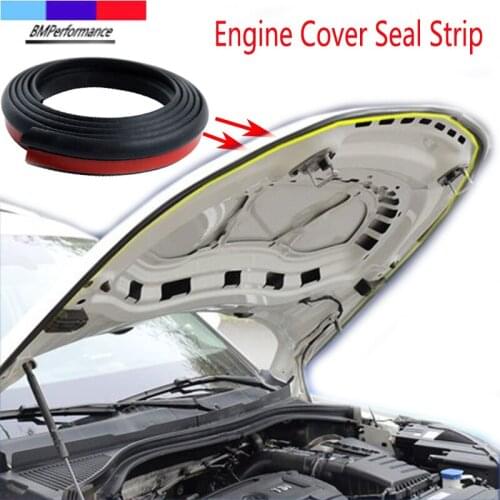 Rubber Car Seal Strip Engine Cover Trim Sealing Strip For Bmw E36 E46 E90 E91 E92 E93 E81 E82 E87 E88 E34 E39 E60 E61 E84 E83 Z4