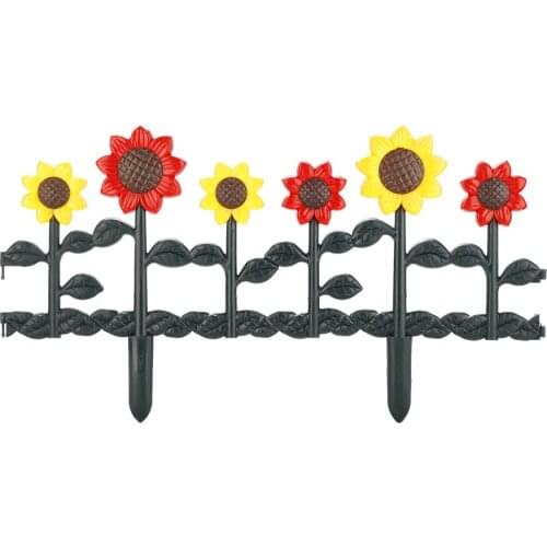 Garden Fence 64*37CM 5PCS Decorative Plastic For Outdoor Courtyard Protective Guard Decor