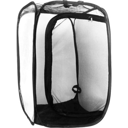 Collapsible Insect Cage Butterfly Habitat Mini Insect and Butterfly Cage Pop-up Collapsible Insect Mesh Cage #W0