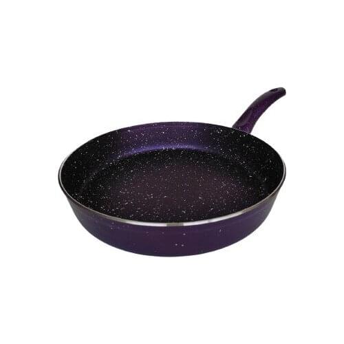 Modern Assos Elita Granite Pan Purple 28 Cm. сковорода utensílios de cozinha сковорода с крышкой кастрюля