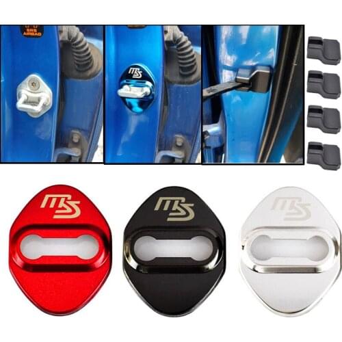 Car Styling Auto Door Lock Cover Car Sticker Case For Mazda CX 3 MS For Mazda 6 CX-5 CX5 CX3 accessories Amblems Car-Styling