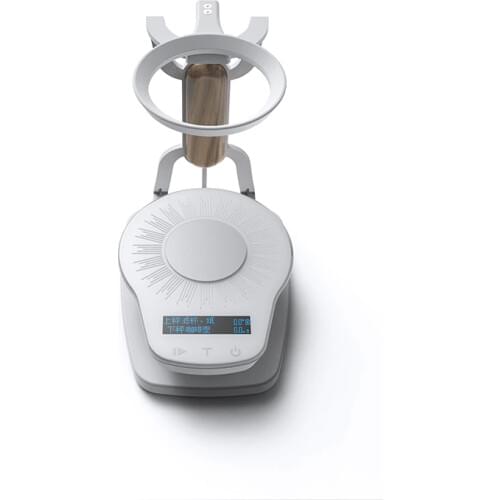 Smart digital double scales for brewing coffee electronic scale hand drip USB charging hand brew 1kg / 2kg Connect sync app