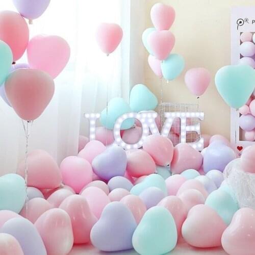 10pcs 10inch Mint Green Macaron Latex Balloons Baby Blue Pink Latex Helium Ballon Birtday Event Party Wedding Decoration