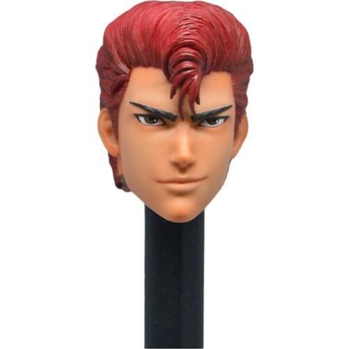 1/6 Scale Slam Dunk Sakuragi Hanamichi Head for 12" Action Figure