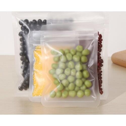 20Pcs Zip Plastic Bag Aluminum Foil Hologram Food Mylar Pouches Smell Water Proof Zipper Reclosable Pouches Makeup Bags