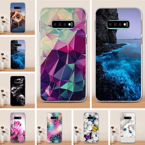 For Samsung Galaxy S10 Plus Phone Case luxury Cover for Samsung Galaxy S10 Plus Cover Funda for Samsung S10 Plus Case Silicone