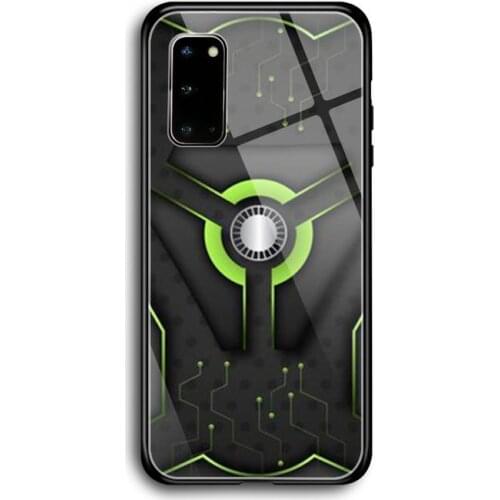 The Art of Eyes Phone Case Tempered Glass For Samsung S7 S8 S9 S10E S20 21 30 Plus ultra Note 8 9 10 Plus A7 2018