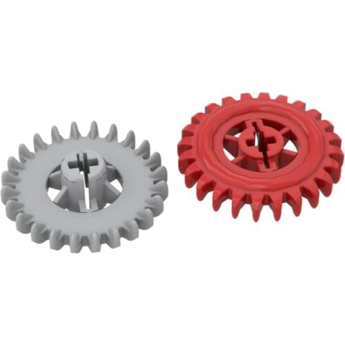 MOC Compatible For 3650 high-tech Gear 24 Tooth Crown For Building Blocks Parts DIY Educational Creative gift Toys